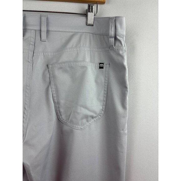 Men’s Travis Mathew’s Size 36 Light Grey Slacks - Picture 5 of 6